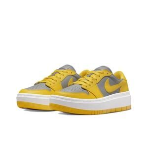 NEW Nike Air Jordan 1 Elevate Low Grey Yellow Sz 7.5 Women's Sneakers DH7004 017